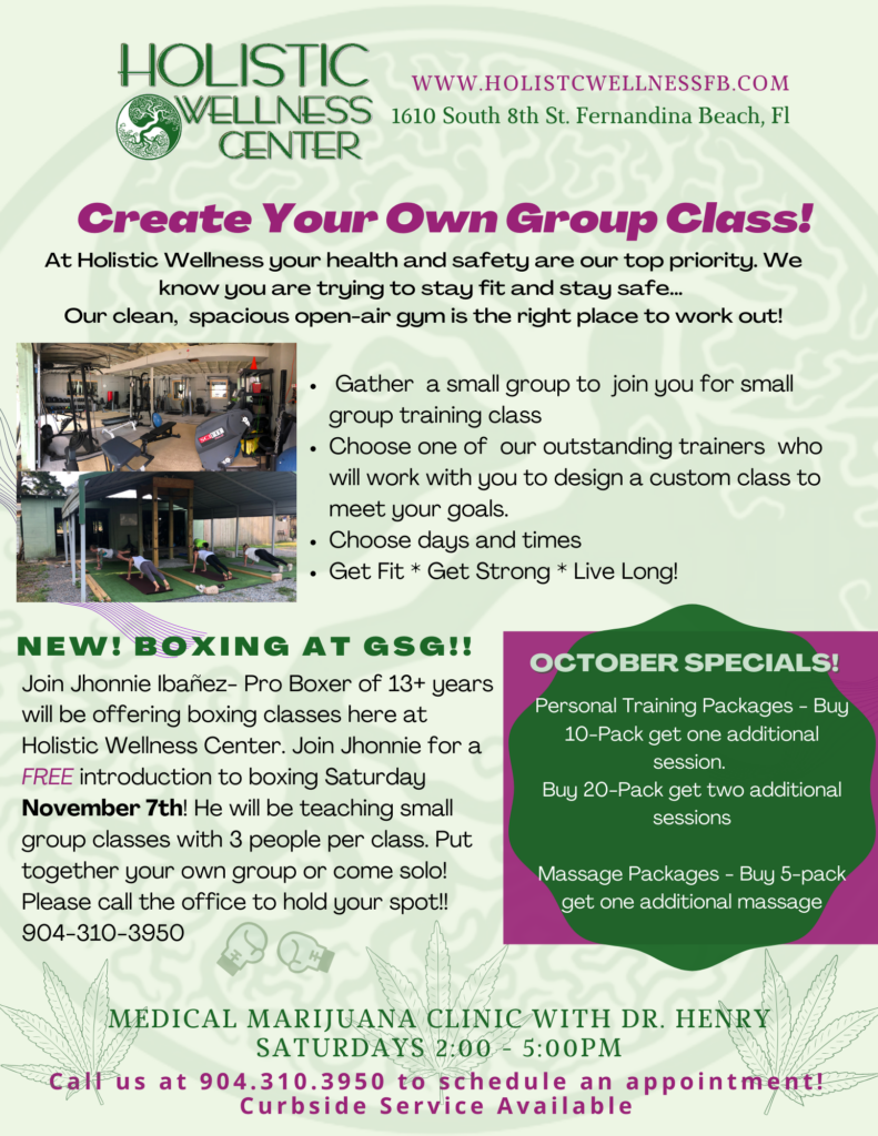 Design Your Own Group Class! And… Boxing!